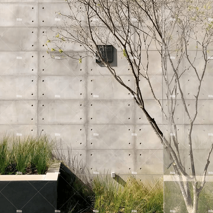 Decorative Concrete Wall Cladding Cement Prefabricated Outdoor Facade Modern Aesthetic Panel Waterproof and Anti-fouling