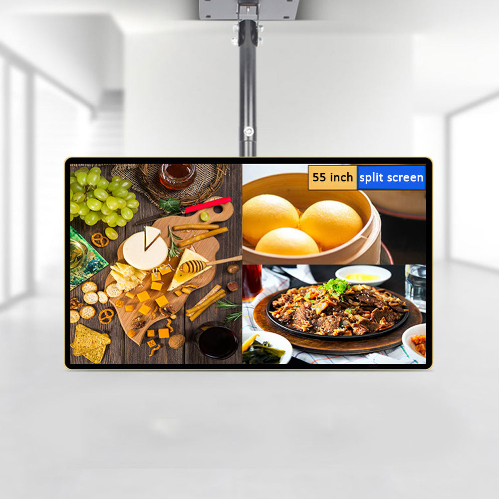 2K 4K 32 43 65 Inch Indoor Outdoor Vertical Hanging Mdiea Player Totem digital signage Screen Lcd Led Panel Advertising Display