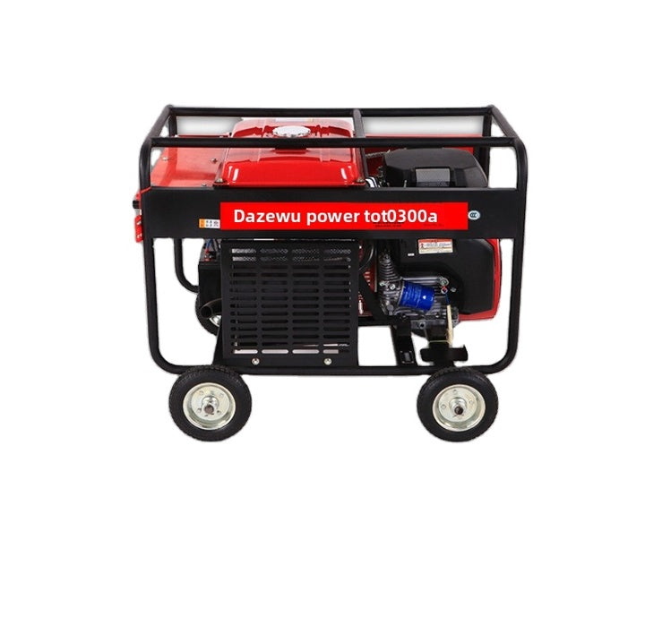 300A Portable Mobile Industrial Gasoline Electric Welding Machine for Construction Use