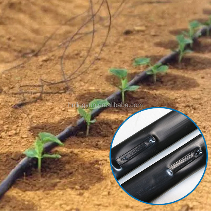 LYPLAST High Quality White PE Blow Molding Flexible Drip Irrigation System 16mm Diameter for Farm Garden and Agricultural Use