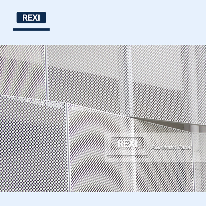 Modern Aluminum Perforated Panel for Exterior Curtain Wall and Ventilated Cladding Waterproof & Fireproof Home Panels