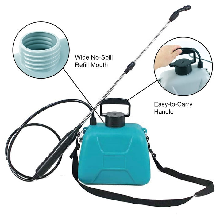 4L Electric Battery Home Garden Sprayer with Battery Powered Pump