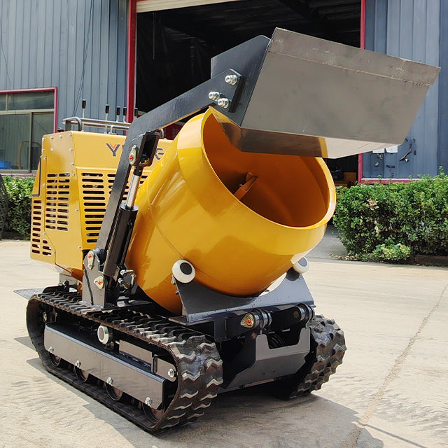 China Manufacturer Portable Concrete Mixer Machine Price Mini Small Dumper Diesel Gasoline Mobile Concrete Mixers