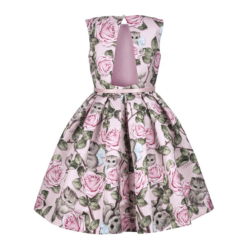 Stilnyashka 13295-15 flower princess dress for girl,girls dresses for summer,flower girls' dresses kids clothing wholesale