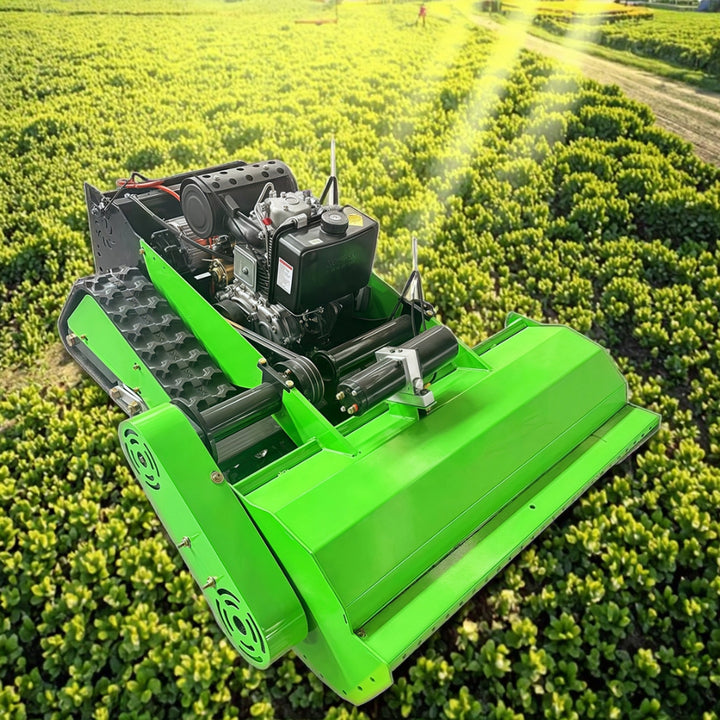 Hot Sale 500mm 800mm 1000mm Robotic Lawnmower for Household Farms Alfalfa Mower Gas Lawn Mower Self Propelled Soil Mower
