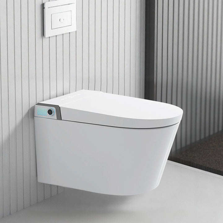 Wholesale OEM Smart Ceramic Wall-Mounted Automatic Intelligent Integrated Concealed Water Tank Foot Sensor P-Trap Heated Seat