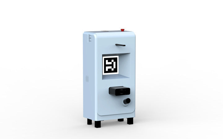 Auto-Charging App-Controlled Industrial Floor Scrubber Robot with Automatic Dirt Disposal for Hotel Tile Marble Warehouse Office