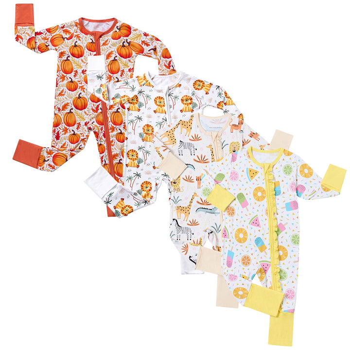Custom Baby Clothes Onesie Baby Romper Children Bamboo Pajamas Newborn Girl Clothes Clothes Newborn Cotton Baby Jumpsuit