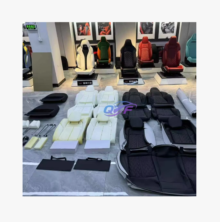 A3 A4 A5 A6 A7 A8 Q3 Q5 Q7 Carbon Fiber Bucket Seat for All Audi to RS Car Accessories Racing Sports Seats Leather Design