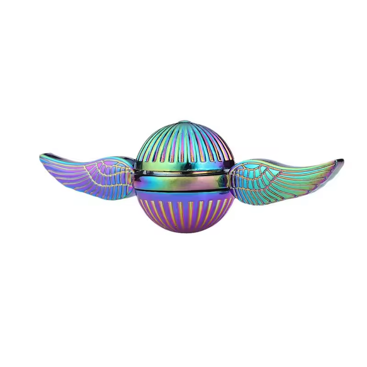 New Golden Gyro Ball Fidget Spinner Toys for Children Anti Stress Metal Finger Hand Spinner Toys