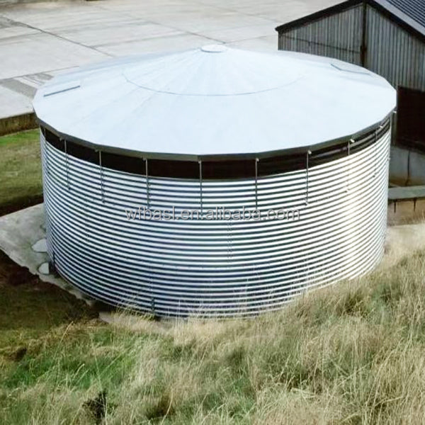 Large Corrugated Steel Plate 5000L Rain Water Collector tank Prices for Irrigation Irrigation Water Tank Irrigation Water Tank