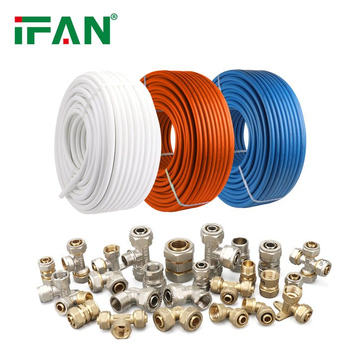 IFAN Factory All Standard Pex Water Pipe Customized PEX Composite Tube 1216-2632 Multilayer PE AL PE Pipe