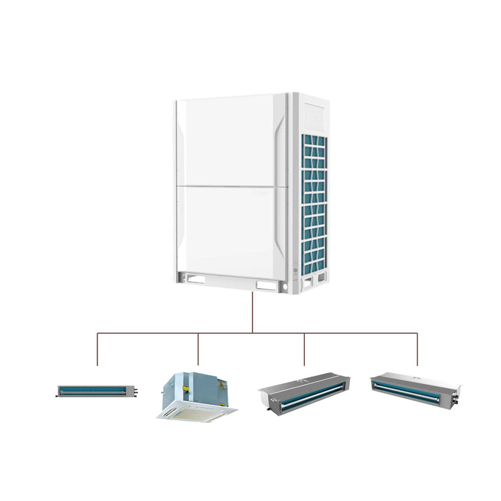 VRF/VRV Multi-Connected Air Conditioning System with DC Fan Motors Hitachi Compressor DUCT Mounting