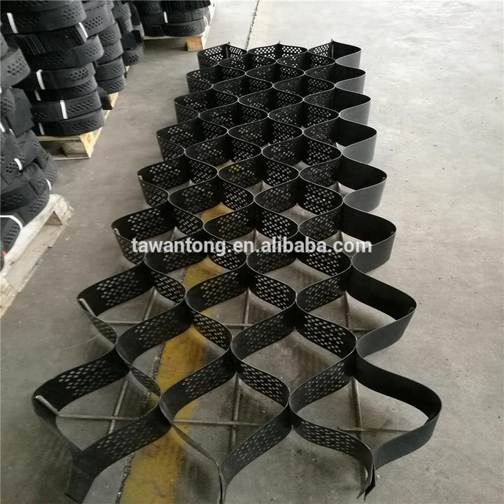 HDPE Material Plastic Driveway Gravel Grid Geocell for Soil Stabilization Retaining Walls
