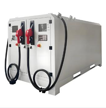 Artificial Intelligence Mobile Fuel Station Gas Container diesel Fuel Pump 1000liter Cryogenic Storage tank lpg Tanker for Sale