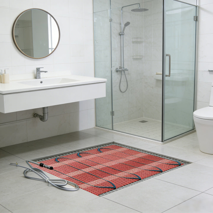 Underfloor Heating Mat Energy Efficient Radiant Floor Heating for Bathroom Kitchen Heating System