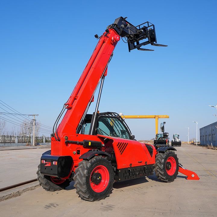 2.5 Ton Compact Front Shovel Boom Small Telehandler Telescopic Loader Manufacturer Mini Telehandler Telescopic Forklift