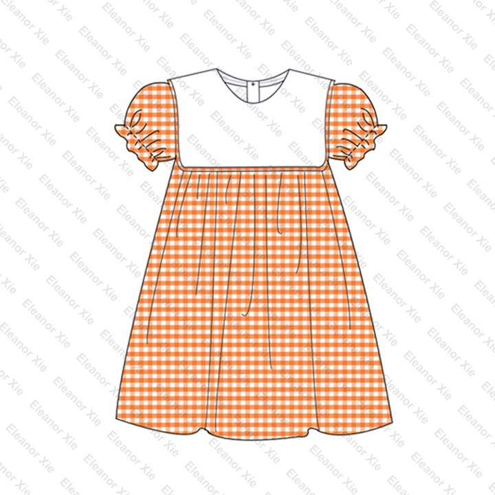 2023 Pumpkin Fall Siblings Matching Toddler Baby Bubble Rompers Boy Clothing Sets Outfit Cotton Halloween Girls Dress