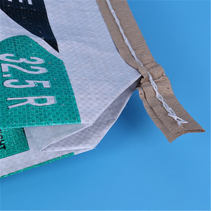 Portland 2 Ply Cement Valve Bag Industrial High Quality Kraft Paper Price Stone Sand Printing Standard Accept 20kg 50kg CN;GUN