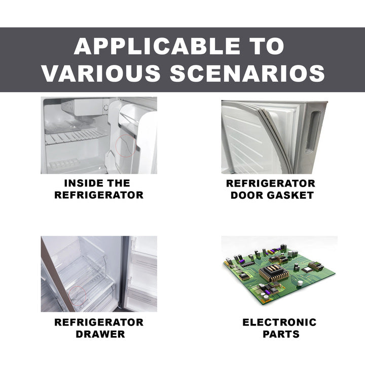 KAYIJIE High Performance Cold Resistant Single Component Transparent Instant Glue, Refrigerator Drawer Special