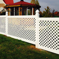 Vinyl Garden Trellis PVC Garden Lattice