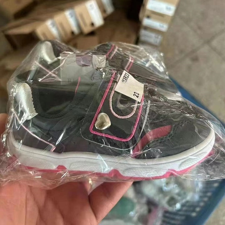 New Mixed Children's Shoes Boys Sports Board Shoes Girls Leisure Running Shoes Stock Wholesale