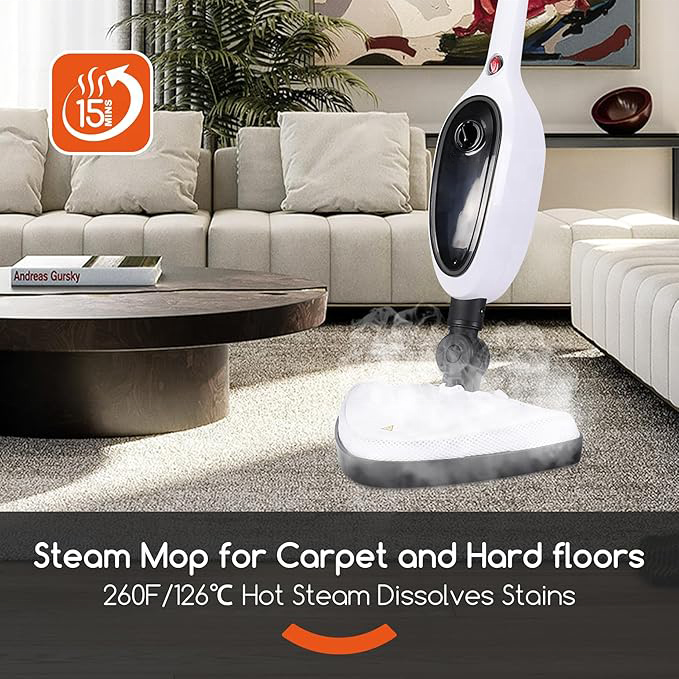 Hot Sale 10-in-1 Wireless Electric Floor Steam Mop Multi-Function Household Cleaner for Carpet Product for Quick Cleaning