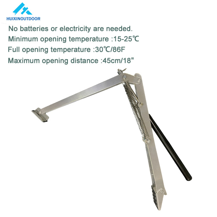 Smart Temperature Sensing Automatic Window Opener for Automatic Ventilation in Greenhouses and Homes