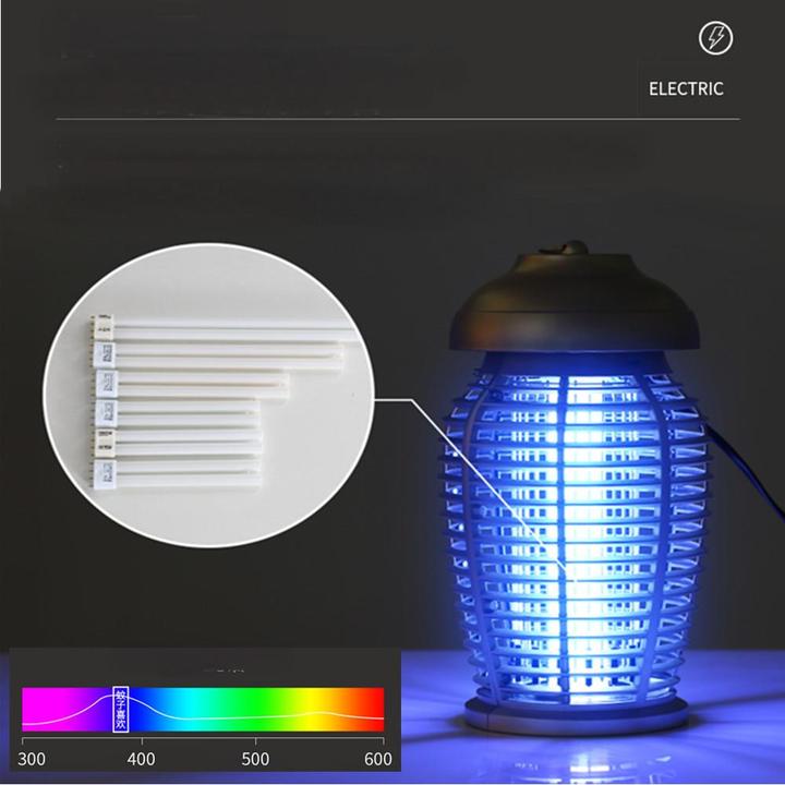 Outdoor Waterproof Bug Zapper Lamp for Restaurant & Household Indoor Electric Fly Mosquito Killer for Restaurants Shops & Homes