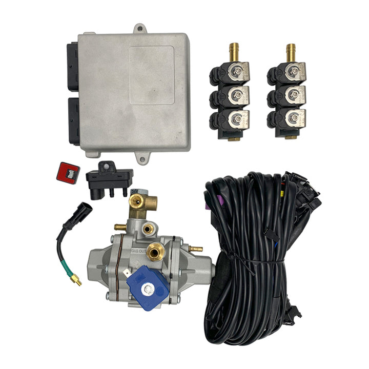 Lpg Auto Gas Equipment Fuel Injection Kit 6Cyl Cng Conversion Kit for Trucks