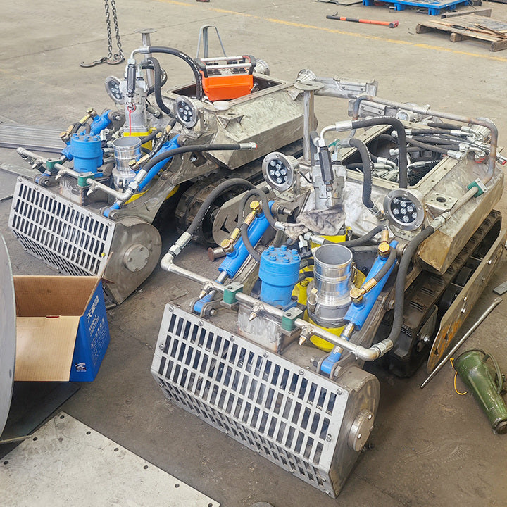 Commercial Grade Urban Drainage Dredging Robot Unmanned Sewer Sludge Suction Cleaning Robot