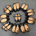 Children's Flat Shoes New Fashion Children's Leather Shoes Girls' Black School Shoes Mixed Design Wholesale