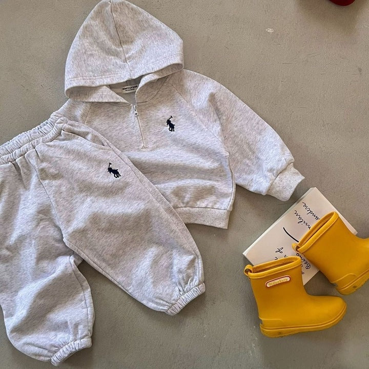 Wholesale Baby Clothing Sets Kids Boys Winter Clothes Loose Thick Tracksuit Pullovers Tops+Pants 2PCS Outfits