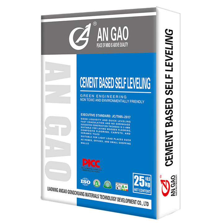 Angao AG-208 Self-Leveling Cement Rapid Hardening 25MPa Strength High Quality Construction Material for Indoor Use