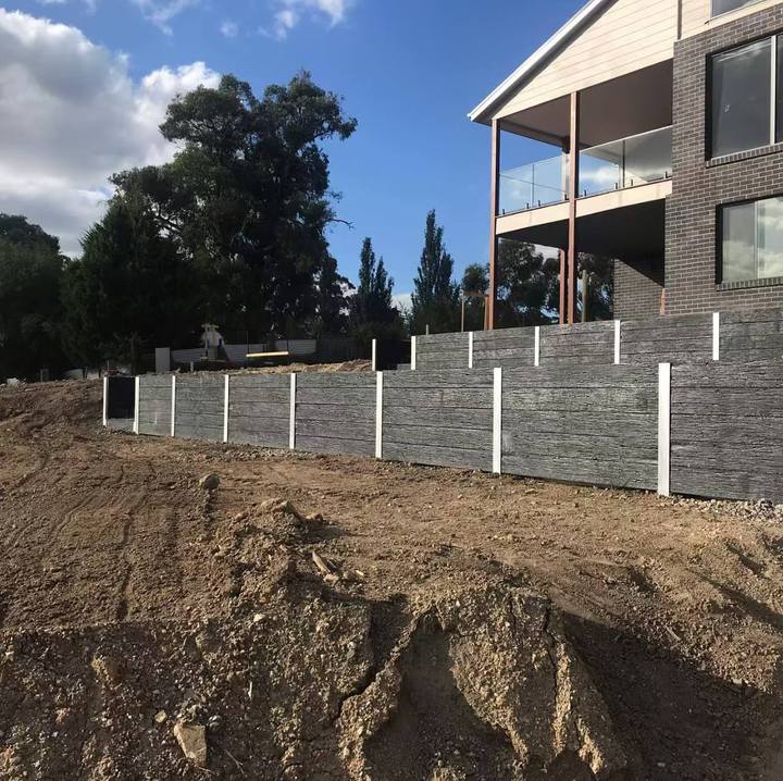 Australian Standard Galvanized Steel Retaining Wall H C Post Landscape DIY