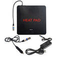 300x300mm 12V 55W Battery Pack Silicone Heating Pad for Pizza Bag