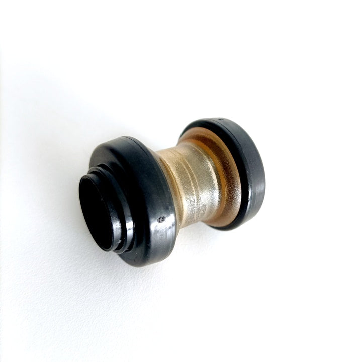 Pushfit Coupling 1/2"x1/2" Push to Connect Plumbing Fittings PPSU Push-fit Fittings for PEX Copper CPVC PE-RT Pipes