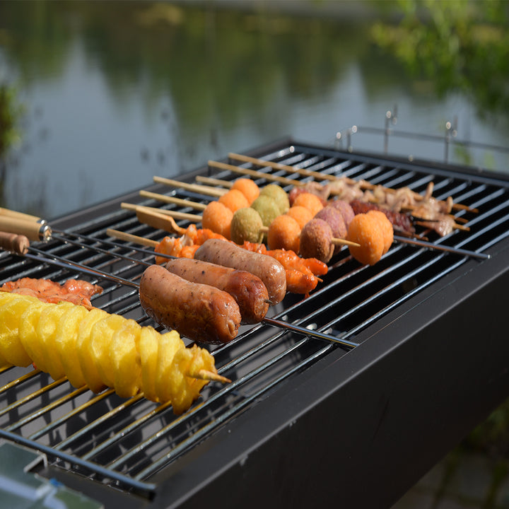 High Quality Wood Stove with Oven Korean Charcoal Barbecue Grill