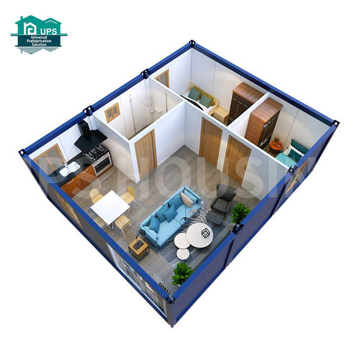 2026 Easy Installation Homestay Modern Mini Container Home Villa Cheap Modern Building Tiny Container House Made in China