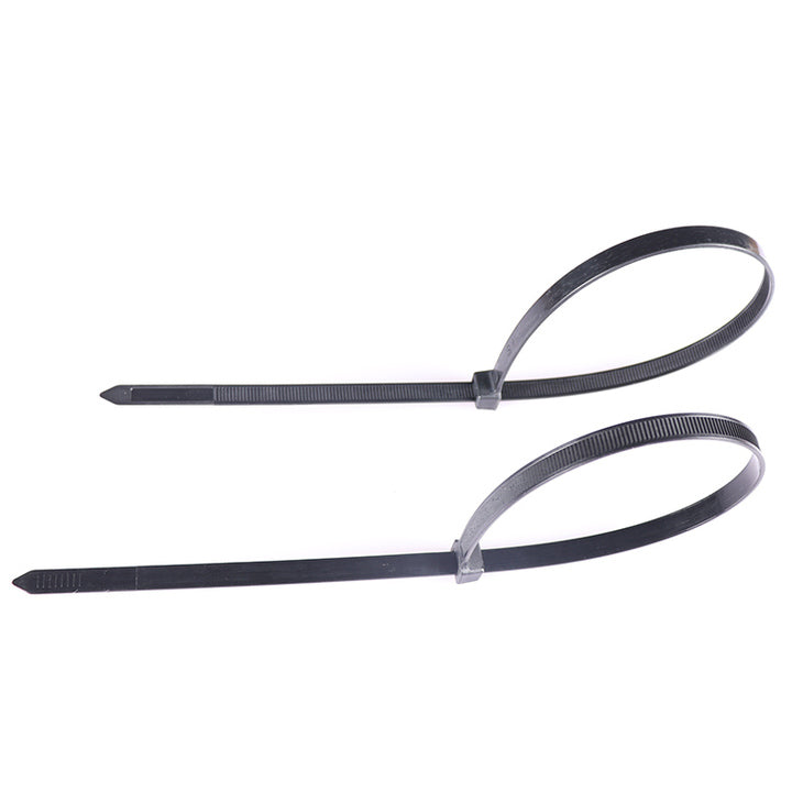 High Quality Nylon Zip Ties - 300mm X 3.6mm - 12" Premium Tie Wraps 100 Pack of Black Cable Ties