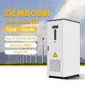 All in One 55kW 100kWh Energy Storage Cabinet 75kW PV Input AC Parallel Expansion Industrial BESS IP54 Fire Protection