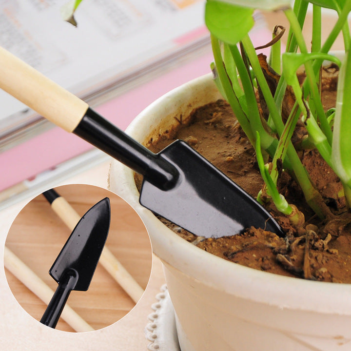 Wholesale Price Garden Handle Tools Set Metal Mini Garden Shovels Portable Shovels