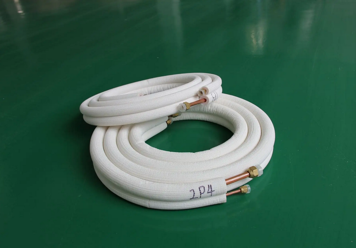 High-quality Pure Copper air Conditioning Connection Pipes with PE Insulation Layer 3/5 Meters in Length Each