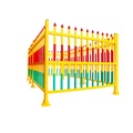 Durable FRP Fence Panel, UV Resistant Fiberglass Fence for Municipal Engineering, Farm, Park