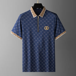 casual new men's Summer polo shirt men's short-sleeved cotton men polo shirt