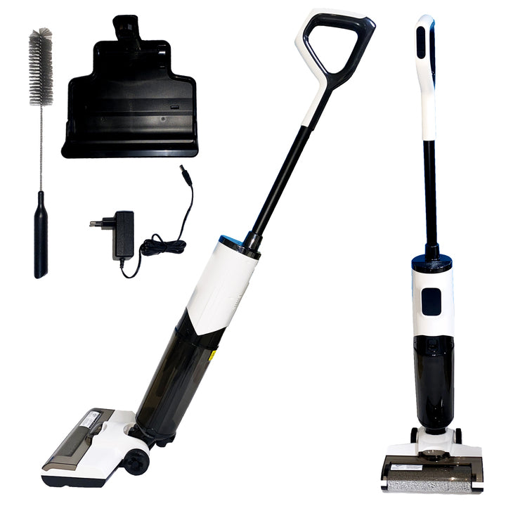 180° Lying Flat Floor Cleaning Smart Cordless Washing Machine Wet Dry Vacuum Mop Cleaner for Home Hotel Living Room