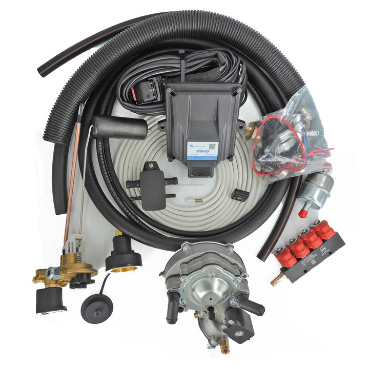 LPG cng conversion kit for petrol cars bus full 4 cylinder petrol fuel injection system for 3 cylinder engine lpg auto gas kit