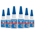 China Manufacturer Supply Loctit 401 403 406 460 495 496 Bonding Plastic Metal Rubber Cyanoacrylate Adhesive Super Instant Glue