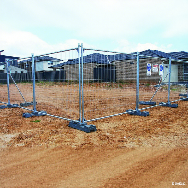 Coated Steel Temporary Fence Hardware Printed Australia 3D Modeling Eco-friendly Rodent Proof Crowd Control Barrier Mesh 210cm