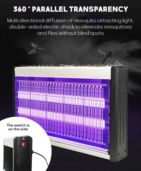 8W LED Mosquito Killer Lamp Home Ultraviolet Mosquito Repellent Mute Anti Fly Bug Zapper Physical Insect Trap for Pest Control